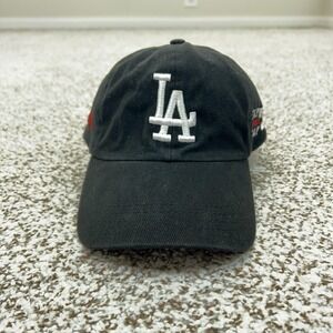 Los Angeles Dodgers Hat Cap Strap Back Mens Black MLB Baseball Tap The Cap